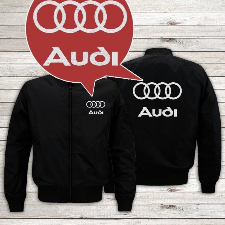 Audi-Logo-3D-Bomber-Jacket-1