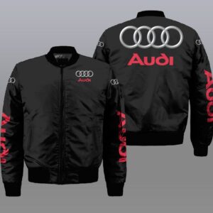 Audi Logo 3D Bomber Jacket 2