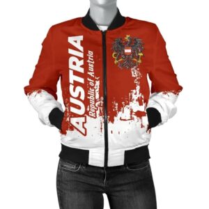 Austria Women's Bomber Jacket - Republic Austria - BN15 Bomber Jacket