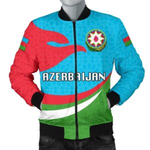 Azerbaijan Men Bomber Jacket Proud Version K4 Bomber Jacket