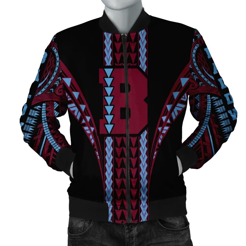 Baldwin High Football Jersey Bomber Jacket - AH - J2 Bomber Jacket Baldwin High Football Jersey Bomber Jacket - AH - J2 Bomber Jacket