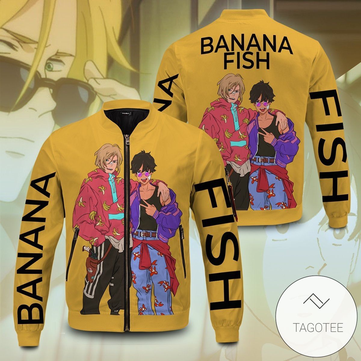 Banana Fish Bomber Jacket Banana Fish Bomber Jacket