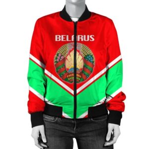 Bangladesh Coat Of Arms Women Bomber Jacket Lucian Style JW5 Bomber Jacket
