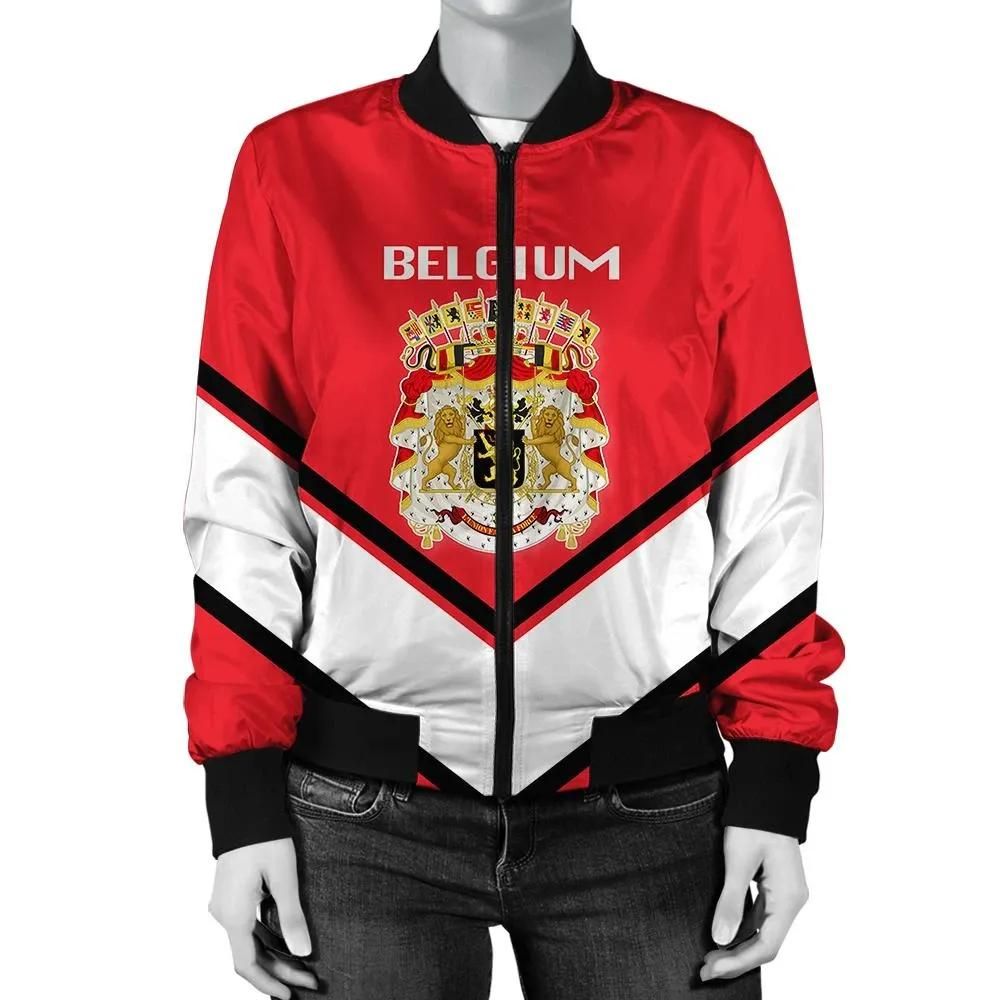Barbados Coat Of Arms Women Bomber Jacket Lucian Style JW5 Bomber Jacket Barbados Coat Of Arms Women Bomber Jacket Lucian Style JW5 Bomber Jacket