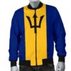 Barbados Men's Bomber Jacket Original Flag A7 Bomber Jacket