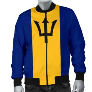 Barbados Men's Bomber Jacket Original Flag A7 Bomber Jacket