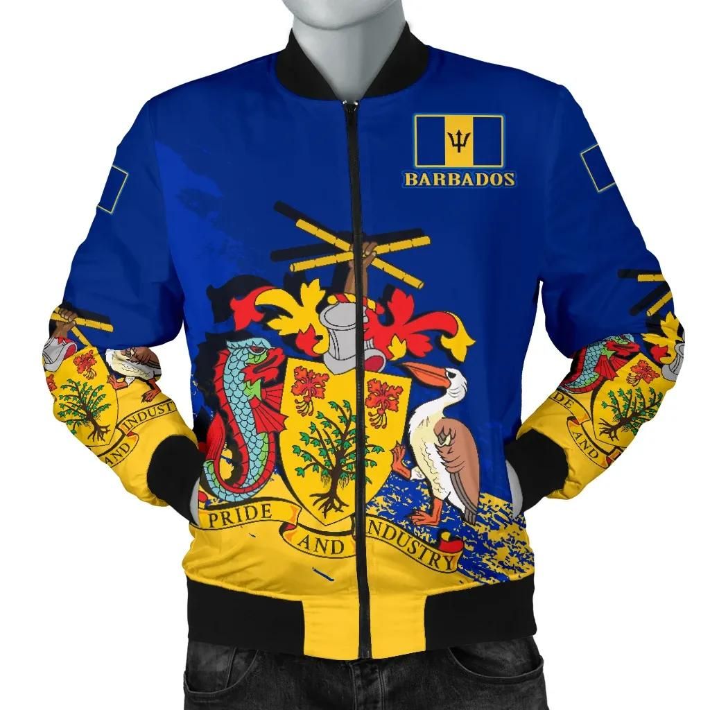 Barbados Special Men's Bomber Jacket A7 Bomber Jacket Barbados Special Men's Bomber Jacket A7 Bomber Jacket