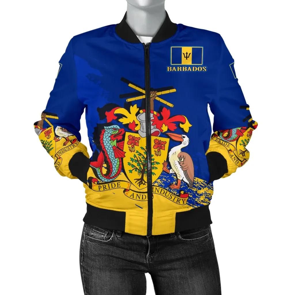 Barbados Special Women's Bomber Jacket A7 Bomber Jacket Barbados Special Women's Bomber Jacket A7 Bomber Jacket