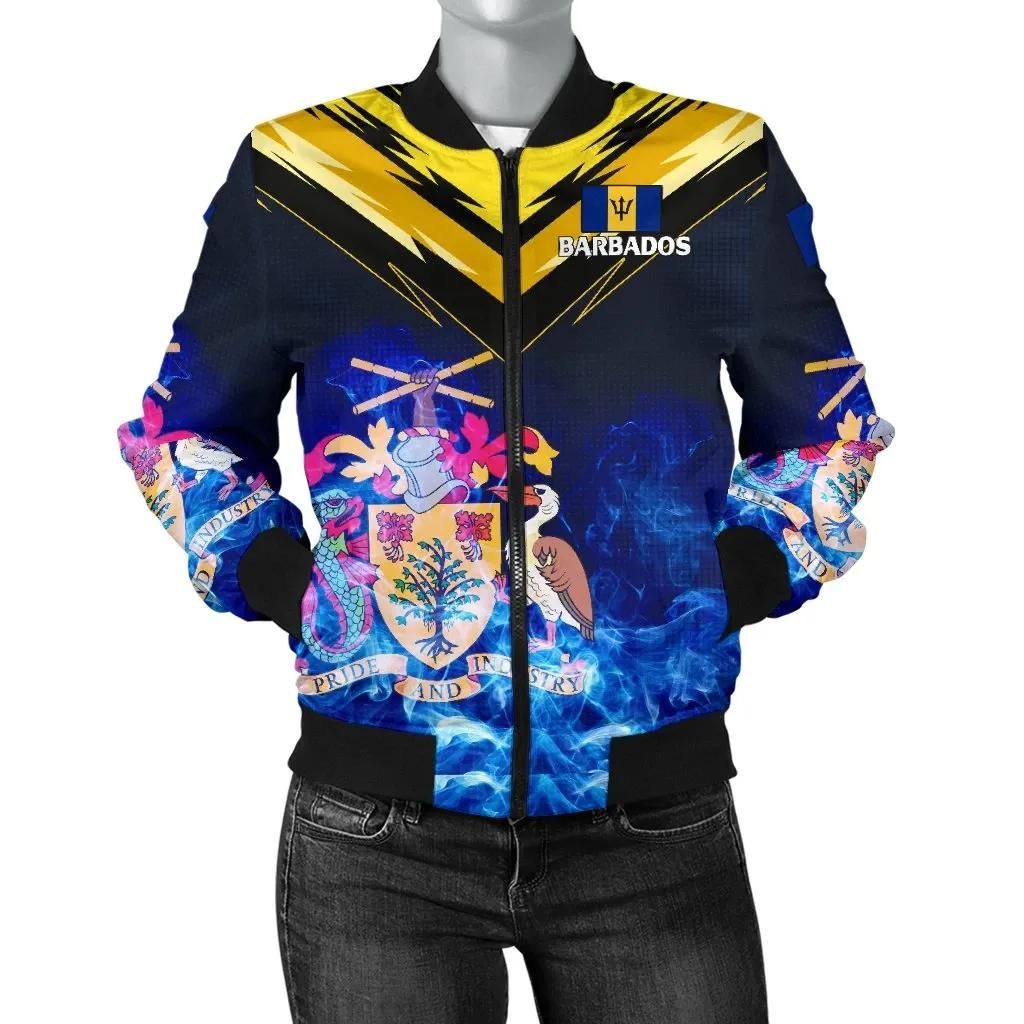 Barbados Women's Bomber Jacket - New Release A7 Bomber Jacket Barbados Women's Bomber Jacket - New Release A7 Bomber Jacket