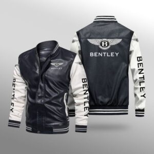 Bentley Leather Bomber Jacket