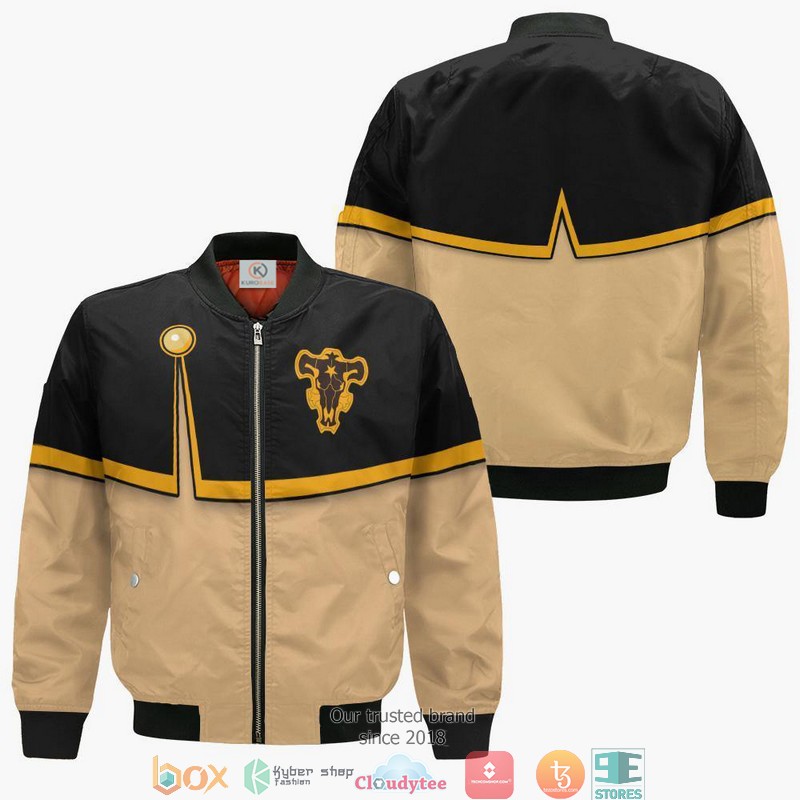 Black Clover Zora Ideale Anime 3D Bomber Jacket Black Clover Zora Ideale Anime 3D Bomber Jacket