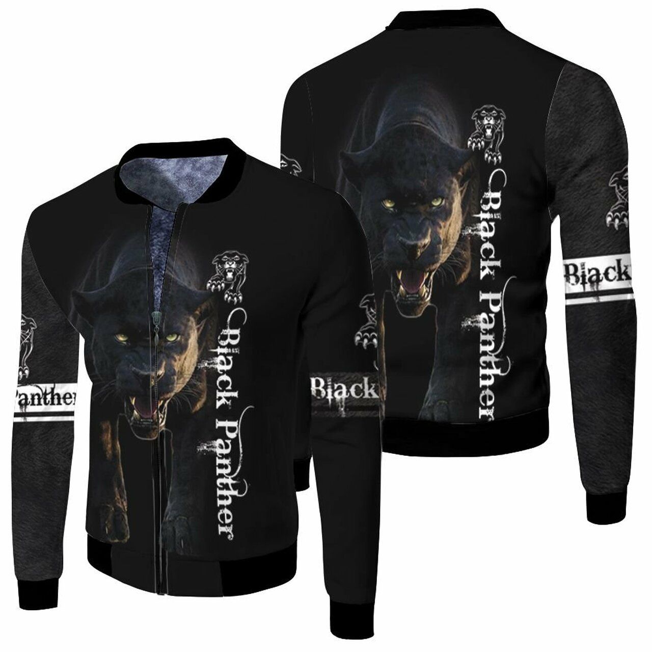 Black Panther Alled 3D Hoodie T Shirt Sweater Jersey Bomber Jacket Model 508 Bomber Jacket Black Panther Alled 3D Hoodie T Shirt Sweater Jersey Bomber Jacket Model 508 Bomber Jacket
