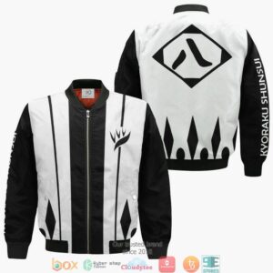 Bleach Kyoraku Shunsui Eighth Division Anime 3D Bomber Jacket