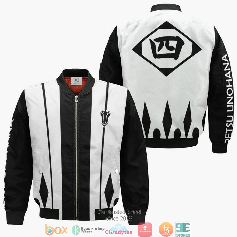 Bleach Retsu Unohana Fourth Division Anime 3D Bomber Jacket Bleach Retsu Unohana Fourth Division Anime 3D Bomber Jacket