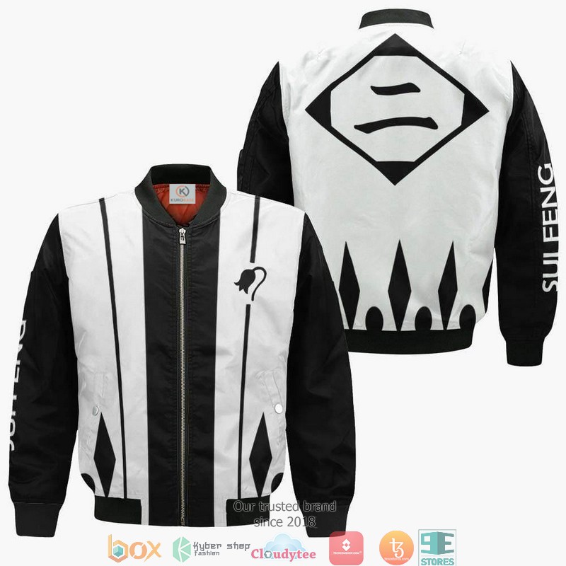 Bleach Sui Feng 2Nd Division Anime 3D Bomber Jacket Bleach Sui Feng 2Nd Division Anime 3D Bomber Jacket