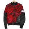 Bomber Jacket American Samoa Polynesian - Red Turtle - BN15 Bomber Jacket