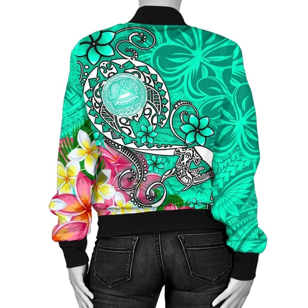 Bomber-Jacket-American-Samoa-Polynesian-Turtle-Plumeria-Turquoise-BN18-Bomber-Jacket-1