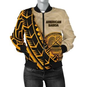 Bomber Jacket American Samoa - Polynesian Wild Style - BN39