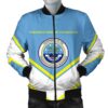 Bomber Jacket Federated States of Micronesia Coat Of Arms Lucian Style J5W Bomber Jacket