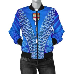 Bomber Jacket Fiji Drua WoTapa K8 Bomber Jacket