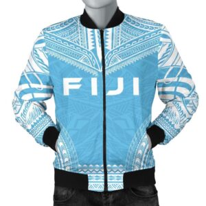 Bomber Jacket Fiji Flag Polynesian Chief - Bn10 Bomber Jacket