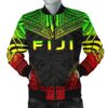 Bomber Jacket Fiji Polynesian Chief - Reggae Version - Bn10 Bomber Jacket