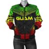 Bomber Jacket Guam Polynesian Chief - Reggae Version - Bn10 Bomber Jacket
