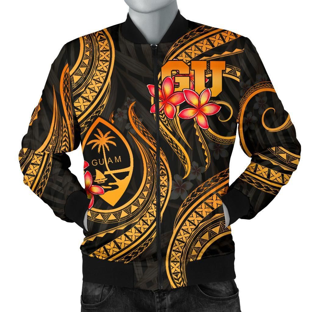 Bomber-Jacket-Guam-Polynesian-Gold-Plumeria-BN11-Bomber-Jacket-1