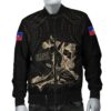 Bomber Jacket Haiti Polynesian Neg Maron A1815 Bomber Jacket