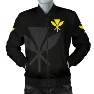 Bomber Jacket (Hawaiian) Kanaka Maoli A7 Bomber Jacket