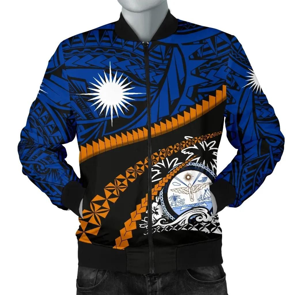 Bomber Jacket Marshall Islands - Road to Hometown K4 Bomber Jacket Bomber Jacket Marshall Islands - Road to Hometown K4 Bomber Jacket