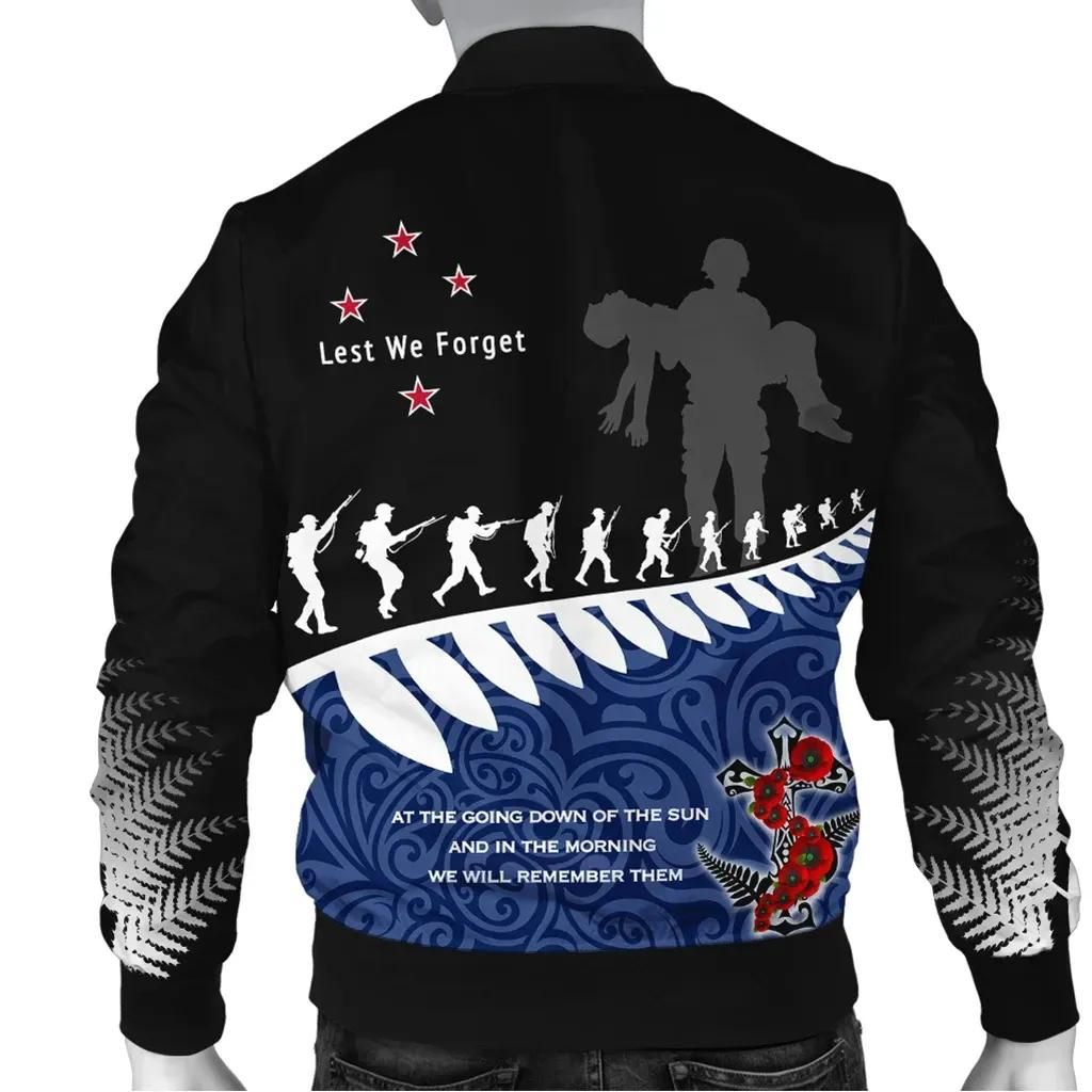 Bomber-Jacket-New-Zealand-Anzac-Day-2021-Lest-We-Forget-Fern-Leaf-Soldier-A30-Bomber-Jacket-1
