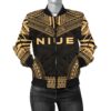 Bomber Jacket Niue Polynesian Chief - Gold Version - Bn10 Bomber Jacket