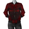Bomber Jacket Niue Polynesian Chief - Red Version - Bn10 Bomber Jacket