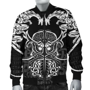 Bomber Jacket - Njord and Dragon Tattoo A27 Bomber Jacket