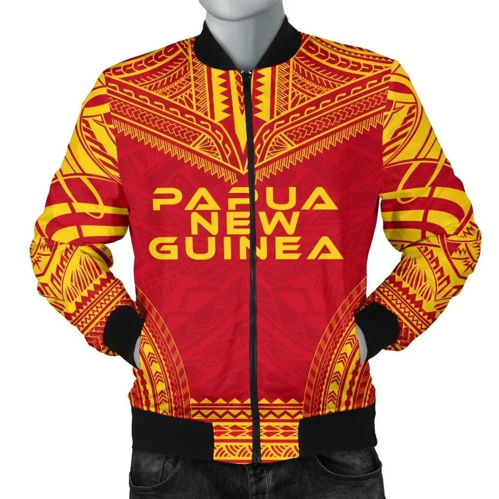 Bomber Jacket Papua New Guinea Flag Polynesian Chief - Bn10 Bomber Jacket Bomber Jacket Papua New Guinea Flag Polynesian Chief - Bn10 Bomber Jacket