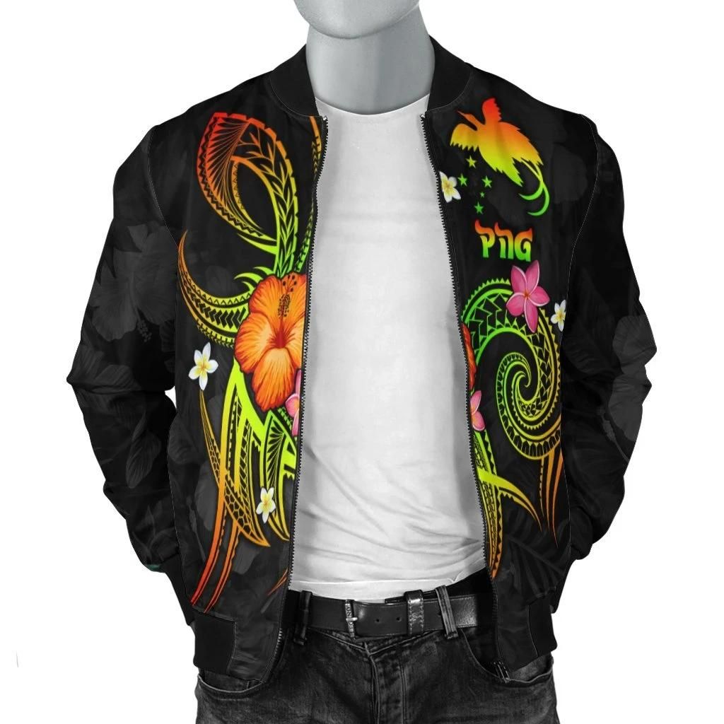 Bomber-Jacket-Papua-New-Guinea-Polynesian-Legend-of-Papua-New-Guinea-Reggae-BN15-Bomber-Jacket-1