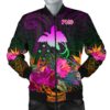 Bomber Jacket Papua New Guinea - Summer Hibiscus - BN15 Bomber Jacket