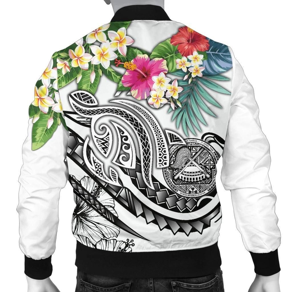 Bomber-Jacket-Polynesian-American-Samoa-Summer-Plumeria-White-BN15-1