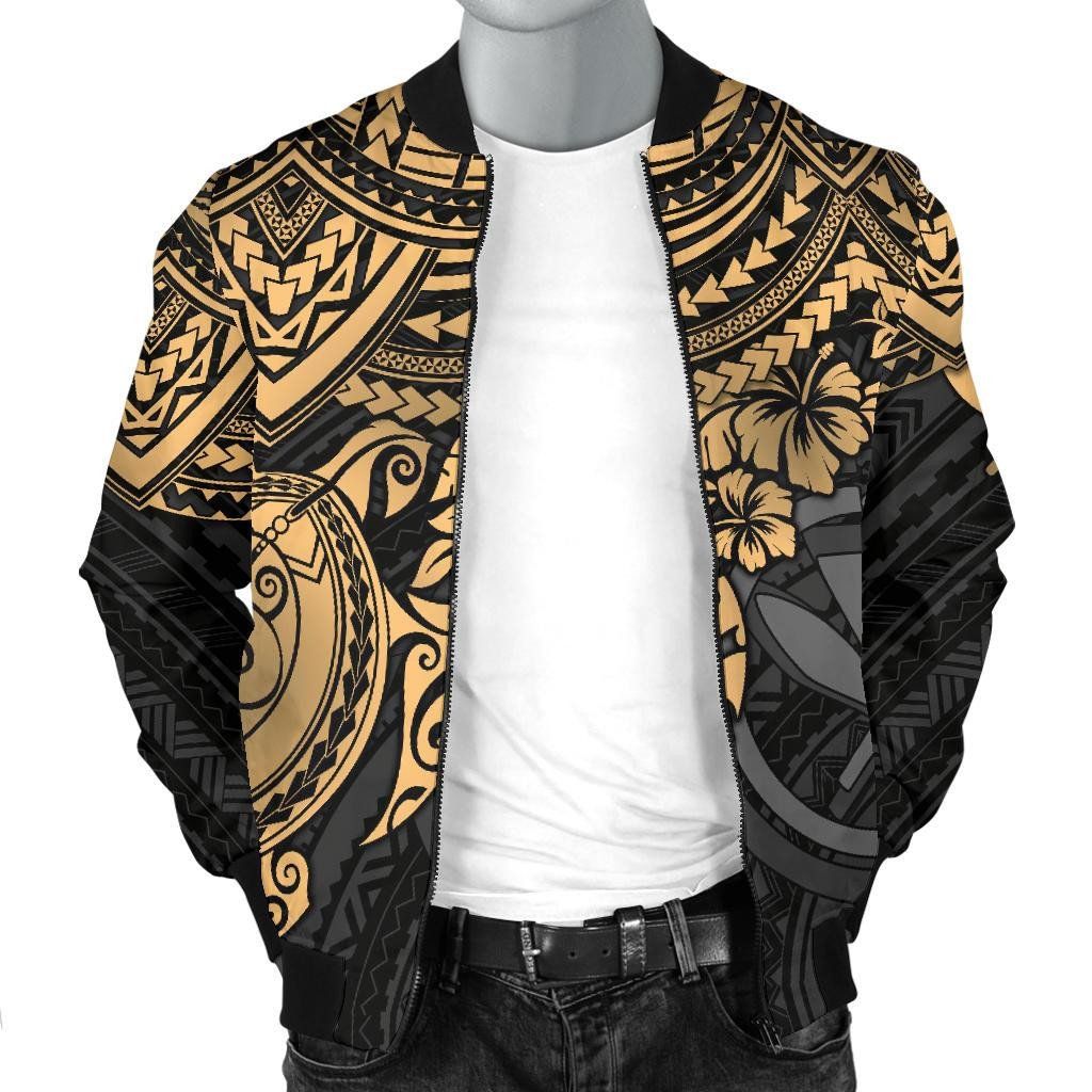 Bomber-Jacket-Polynesian-Hawaii-Gold-Turtle-BN1518-Bomber-Jacket-2