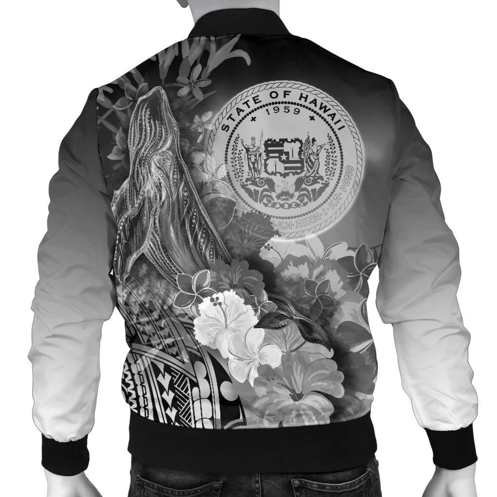 Bomber-Jacket-Polynesian-Hawaii-Humpback-Whale-with-Tropical-Flowers-White-BN18-Bomber-Jacket-1