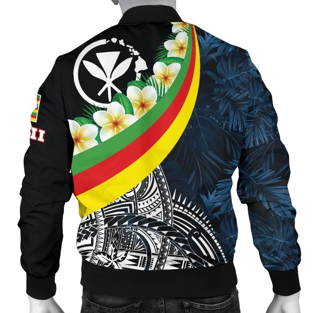 Bomber-Jacket-Polynesian-Hawaii-Kanaka-Maoli-With-Plumeria-Style-BN18-Bomber-Jacket-1