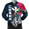 Bomber Jacket Polynesian Hawaii - Summer Vibes - BN15 Bomber Jacket