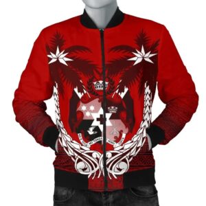 Bomber Jacket Tonga Polynesian Coconut A02