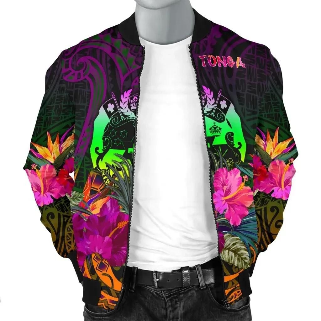 Bomber-Jacket-Tonga-Polynesian-Summer-Hibiscus-BN15-Bomber-Jacket-2