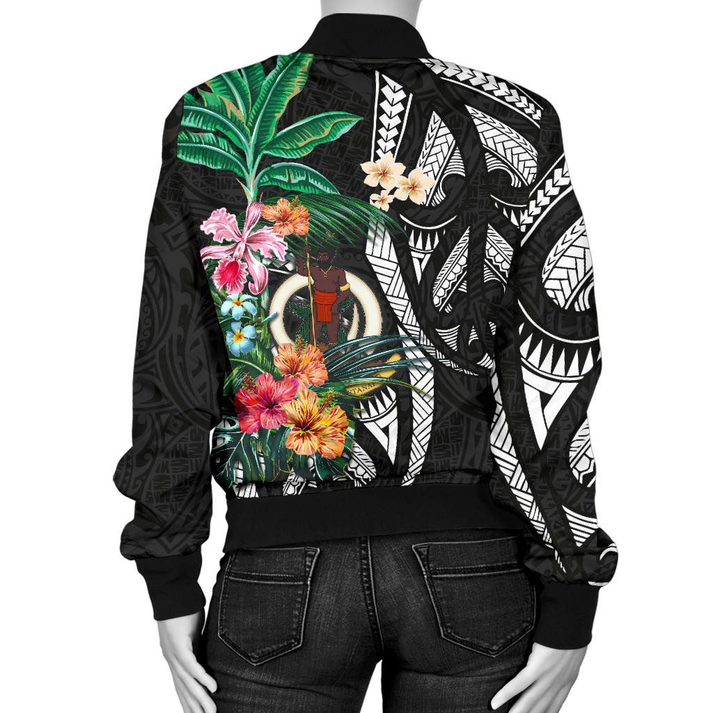 Bomber-Jacket-Vanuatu-Coat-Of-Arms-Polynesian-With-Hibiscus-TH5-Bomber-Jacket-1