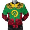 Bomber Jacket Vanuatu Melanesia Island Paradise A7 Bomber Jacket