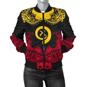 Bomber Jacket Vanuatu Melanesia Island Paradise A7 Bomber Jacket