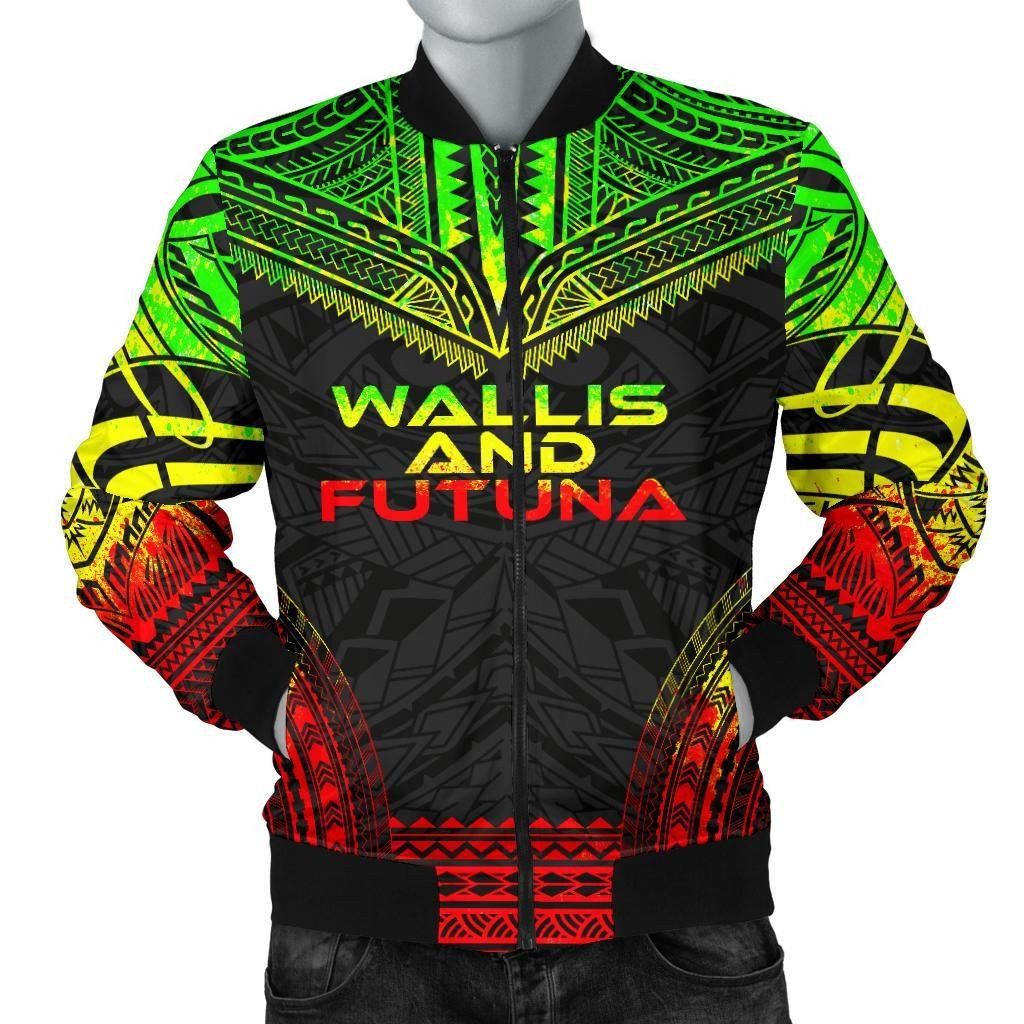 Bomber Jacket Wallis And Futuna Polynesian Chief - Reggae Version - Bn10 Bomber Jacket Bomber Jacket Wallis And Futuna Polynesian Chief - Reggae Version - Bn10 Bomber Jacket