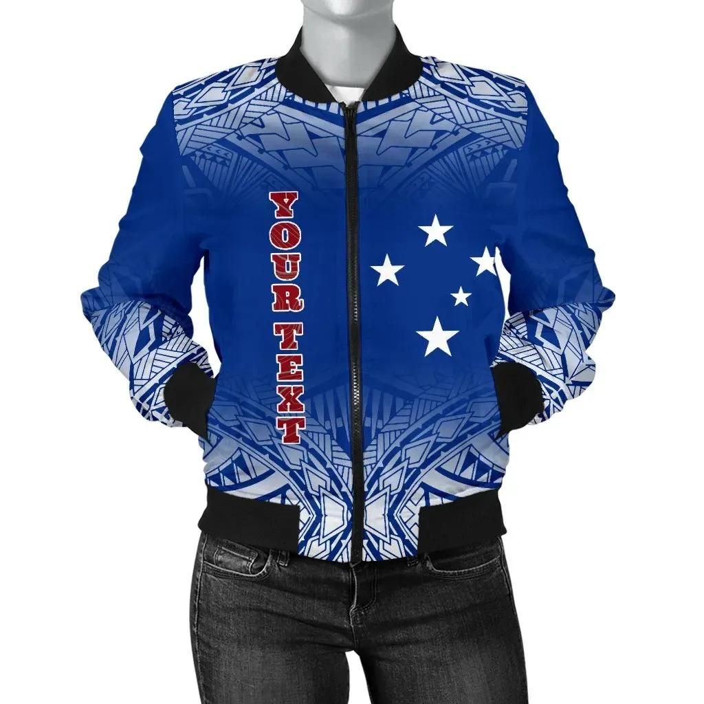 Bomber Jacketamoa Custom Personalised - Polynesian Fog Blue - BN09 Bomber Jacket Bomber Jacketamoa Custom Personalised - Polynesian Fog Blue - BN09 Bomber Jacket